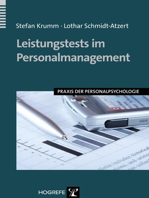 cover image of Leistungstests im Personalmanagement